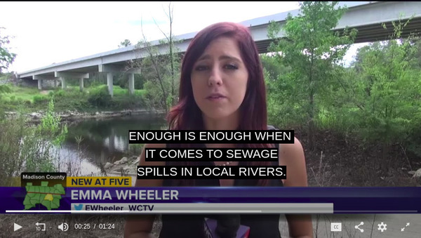 Enough is enough when it comes to sewage spills in local rivers, Hagan Bridge